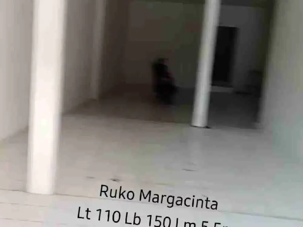 Ruko Margacinta Strategis dan ramai