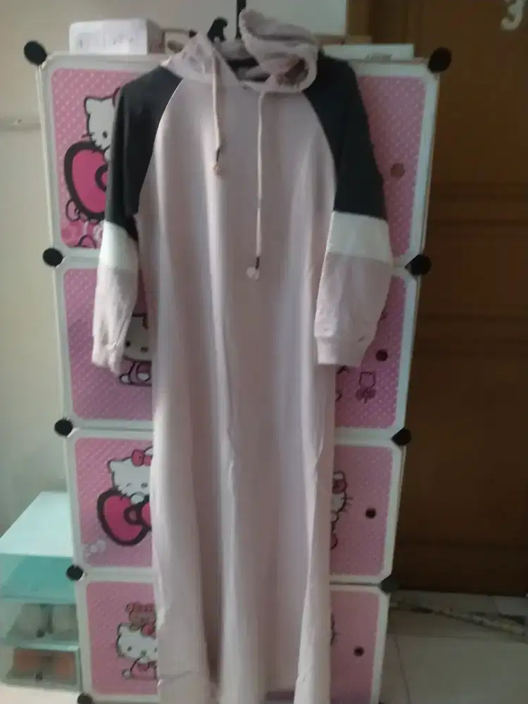 Gamis katun dan kaos