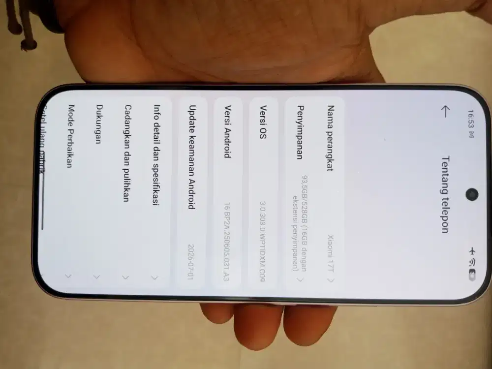 DI JUAL XIAOMI 17T 12/512 MULUS FULL SET NO MINUS