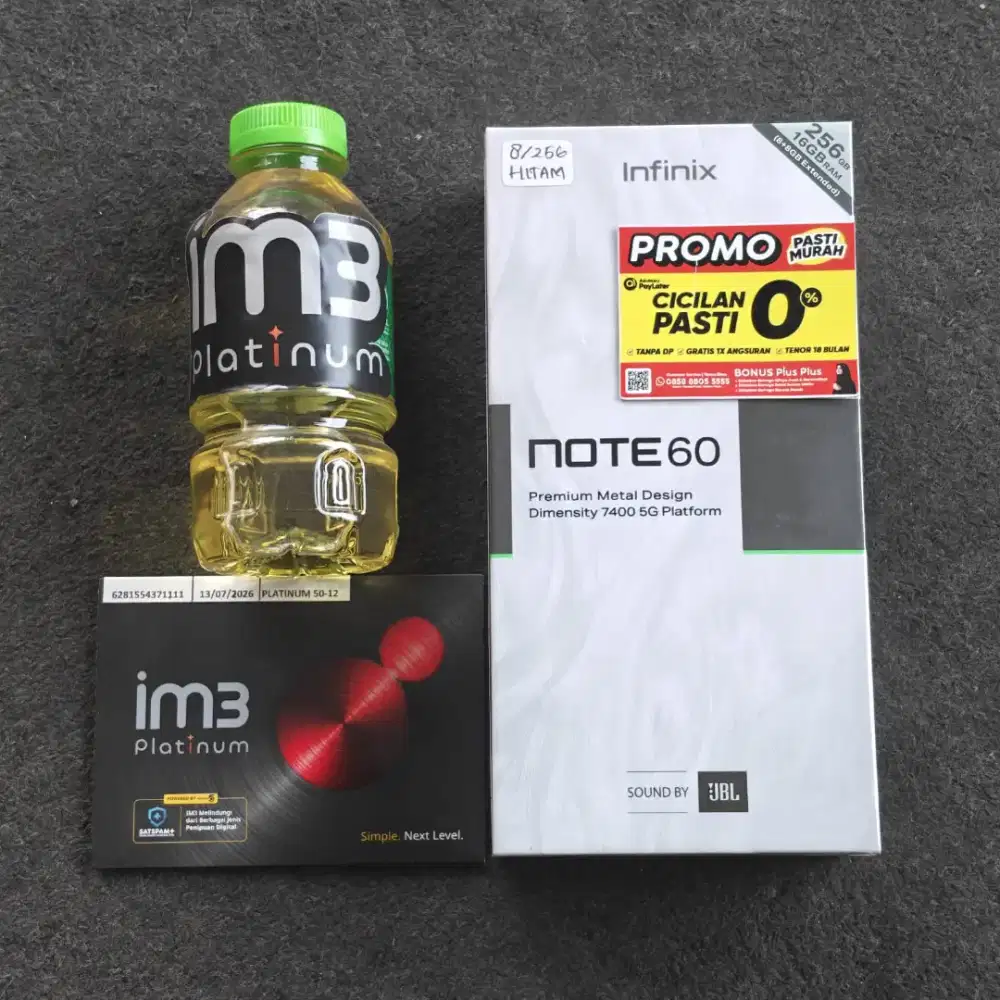 Promo Infinix Note 60 (8/256GB) Garansi Resmi + Bonus Melimpah!
