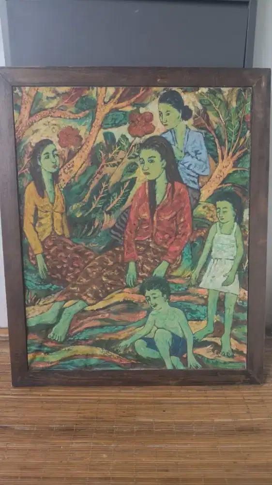 Lukisan keluarga Tani 1962