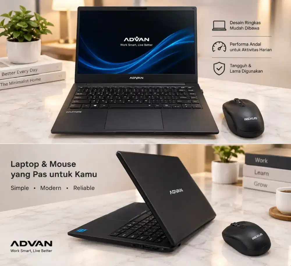 Laptop ADVAN-Smart Choice for your everyday