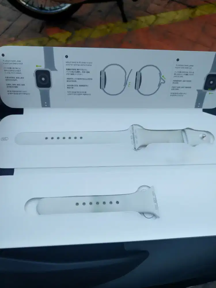 Strap Apple Watch White Sport 44MM