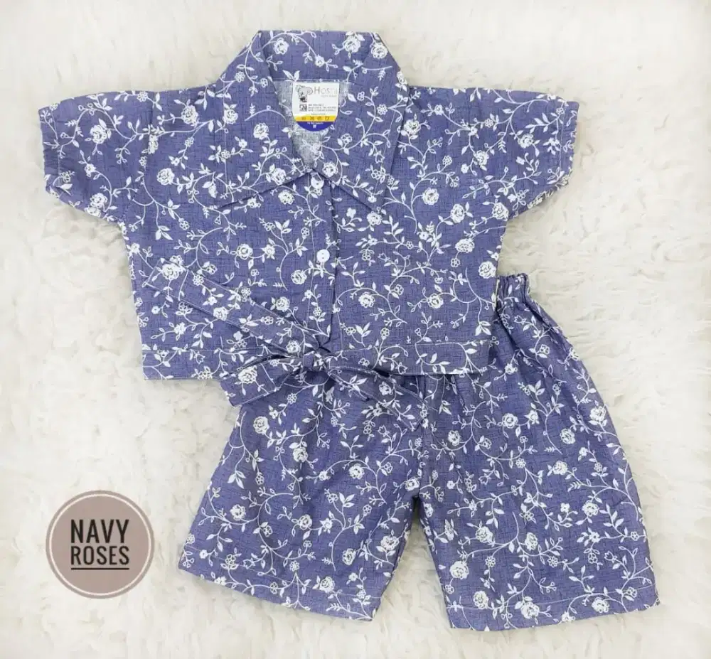 Stelan croptop anak