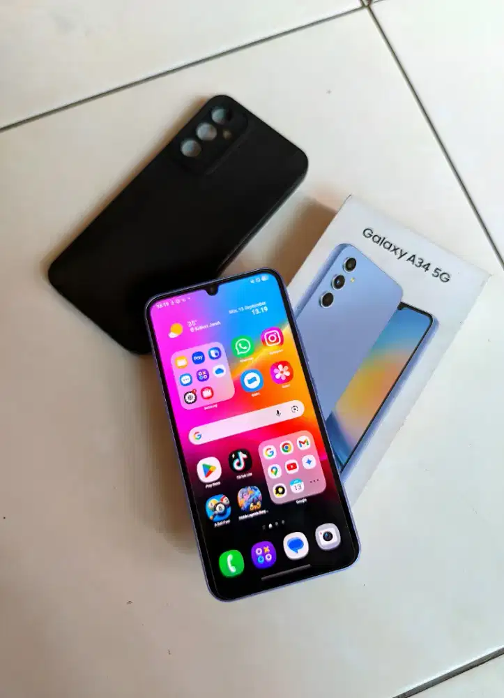 Samsung A34 5G fulset orian mulus 8+8/256gb ada minus