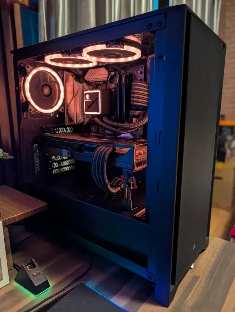 pc gaming Mid End ddr5 32gb ryzen 7 8700f rx 6800xt