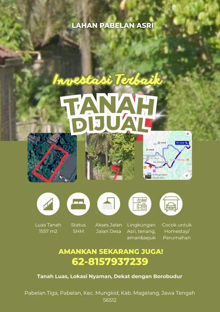 Dijual Cepat Tanah - Nego Serius