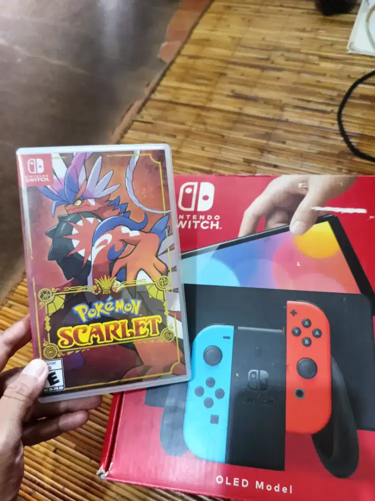 Nintendo switch oled model pokemon