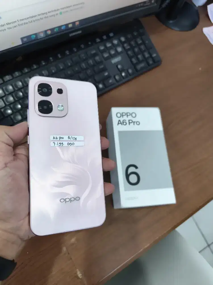 Hp oppo a6 pro ram 8/128