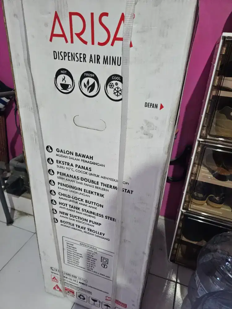 Dispenser Arisa Galon Bawah