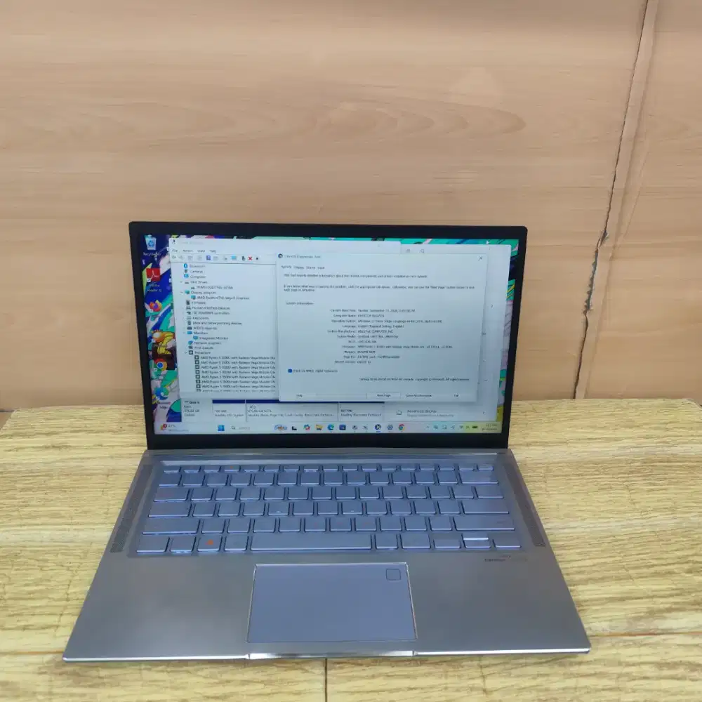 Asus ZenBook Um431DA Amd Ryzen 5 3500u Ram 8gb Ssd 512gb Fhd Ips