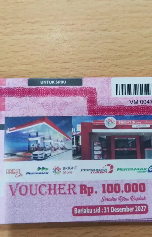 voucher spbu pertamina