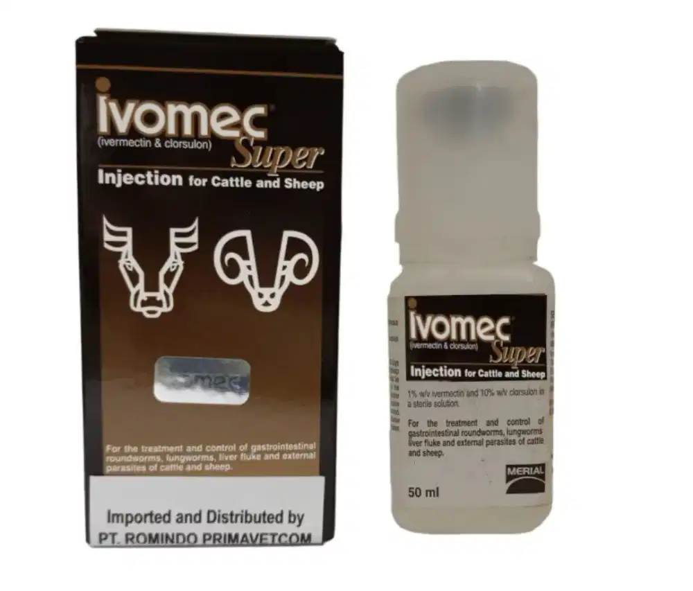 Ivomec Super Obat Cacing Ternak isi 50 ml