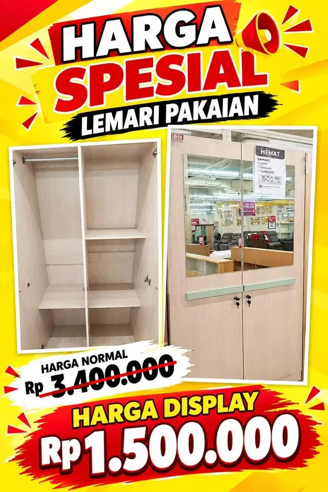 JUAL RUGI BARANG EXDISPLAY