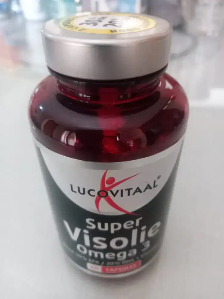 Lucovitaal Super Visolie Omega 3 Minyak Ikan Dari Belanda