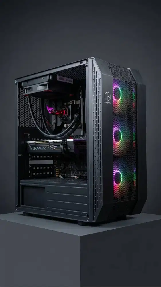 PC GAMING EDITING INTEL ASUS ROG SIAP LIBAS GAME TRIPLE AAA