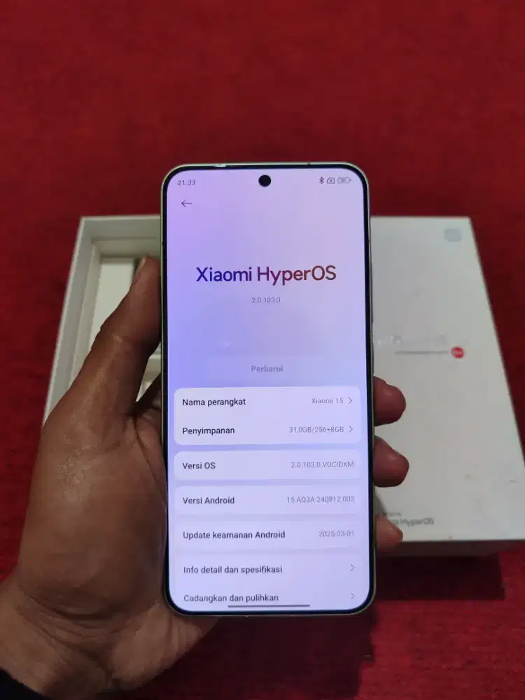 Xiami 15 12/256gb