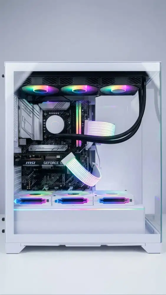 PC GAMING EDITING RAKITAN SULTAN FULL AKSESORIS DI JAMIN GANTENG