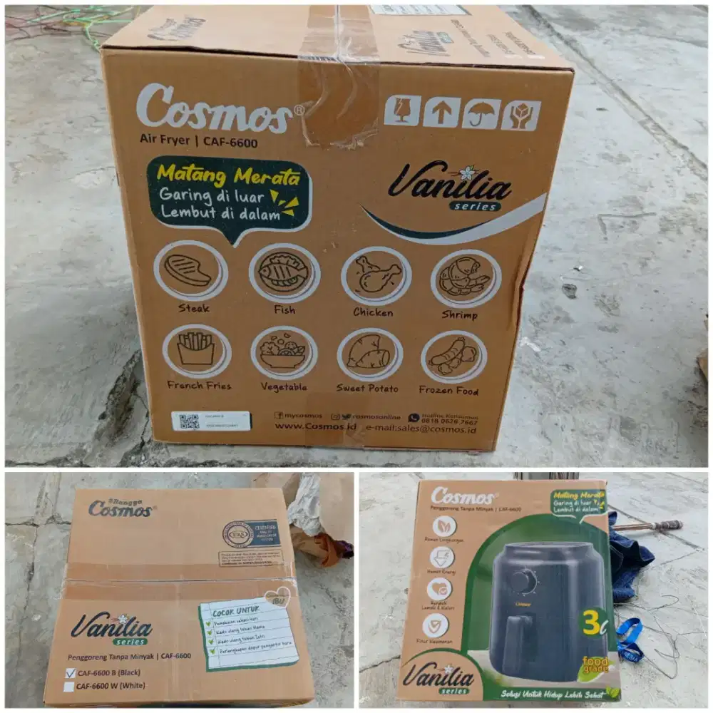 Jual Airfryer merk Cosmos