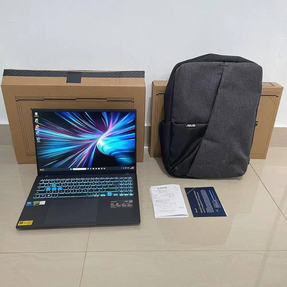 Asus V16 RTX 3050 6GB (Garansi 2028) Intel Core 5-210H DDR5 Laptop