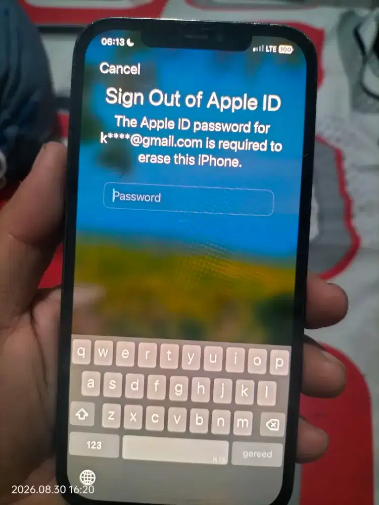 iPhone 12 pro max ke lock, TT boleh