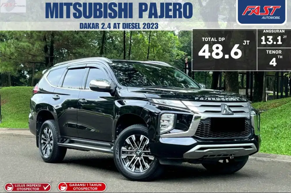 DP 48,6JT KM 40RB MITSUBISHI PAJERO DAKAR 2023 2.4 AT DIESEL SUNROOF