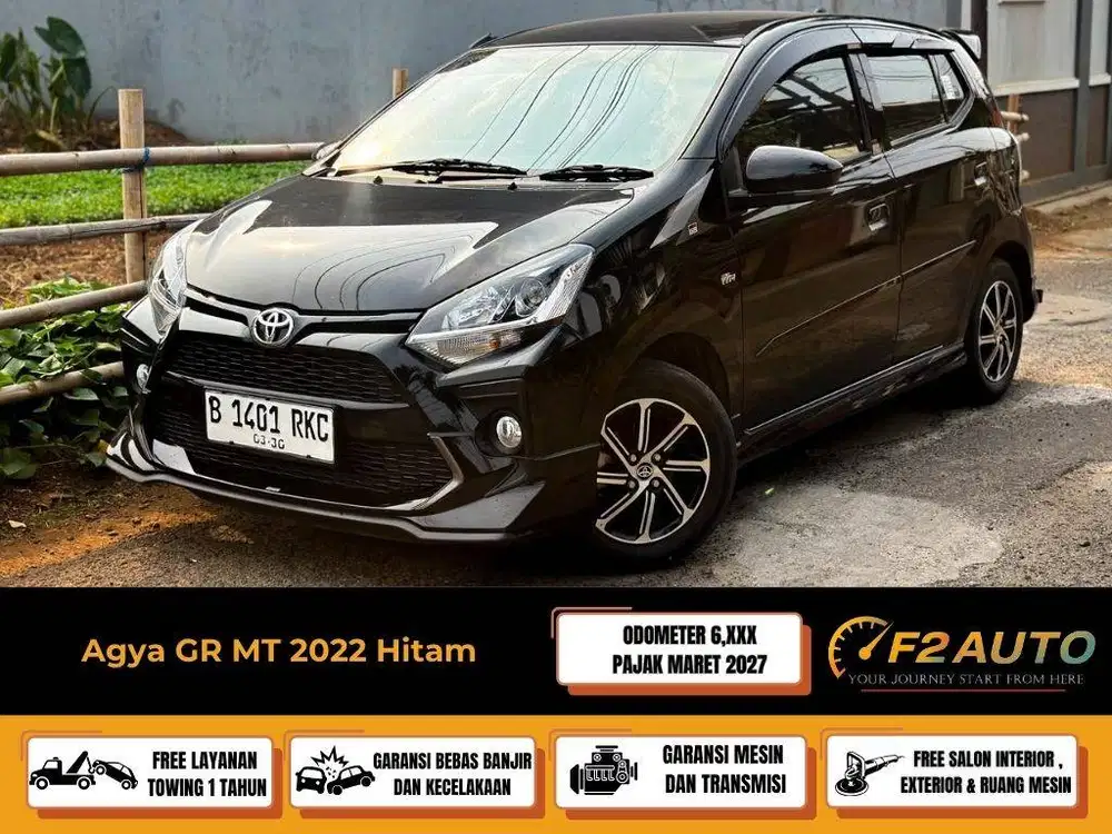 Agya GR MT 2022 Hitam