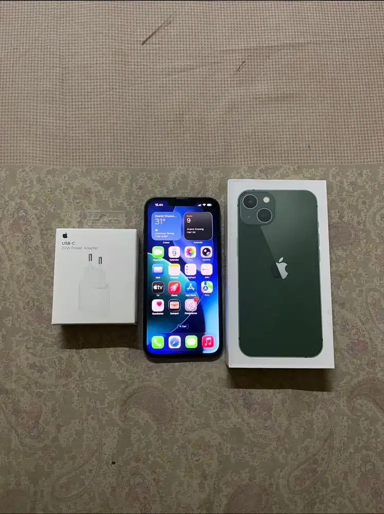 BU iphone 13 fullset bisa semua kartu