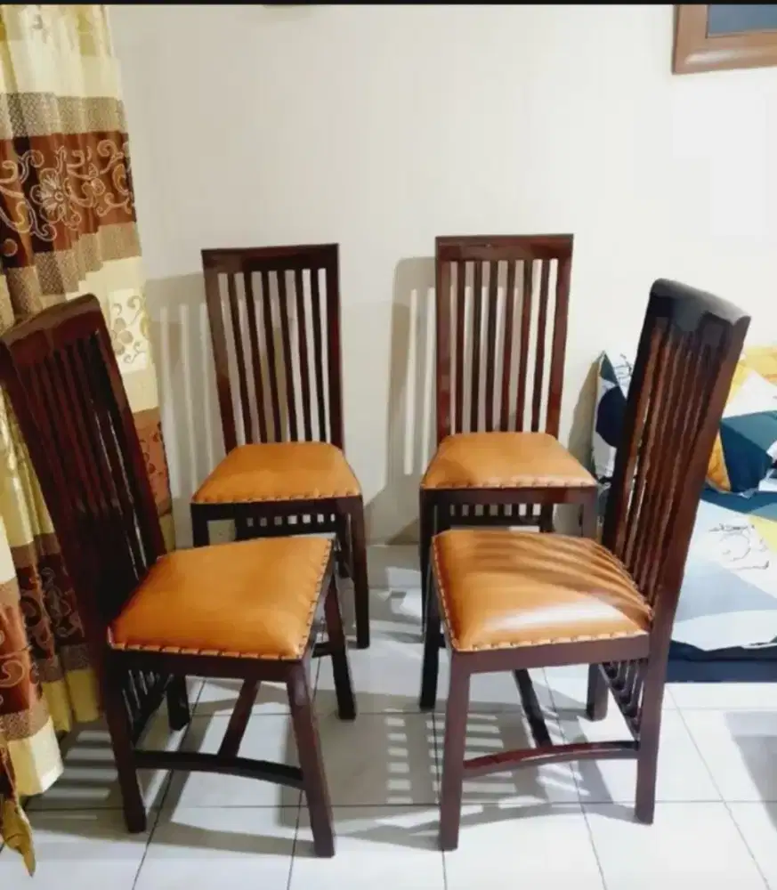Kursi Makan, Kursi Tamu Klasik Balero Kayu Jati, Kursi Makan Jati