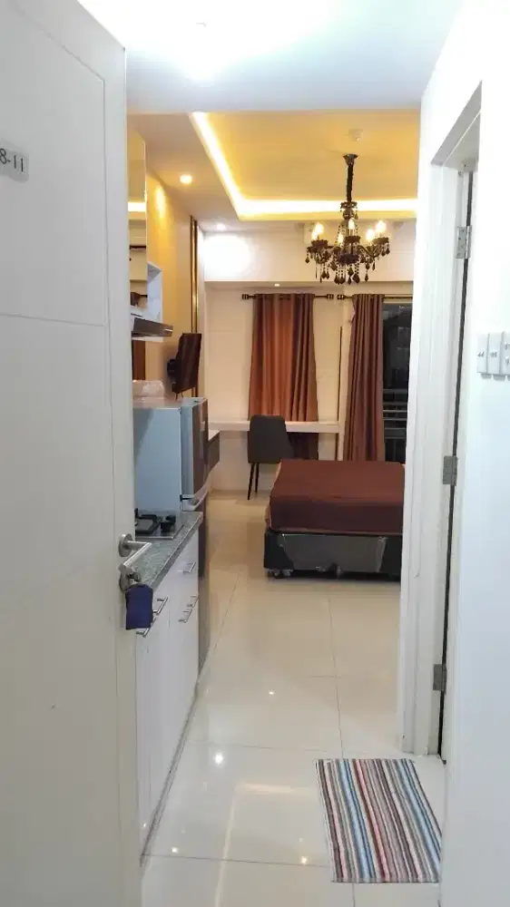 DiSewakan Unit Studio Furnished Apartemen Orchard, Surabaya