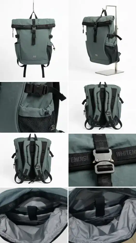 Tas Backpack White Noise Baru