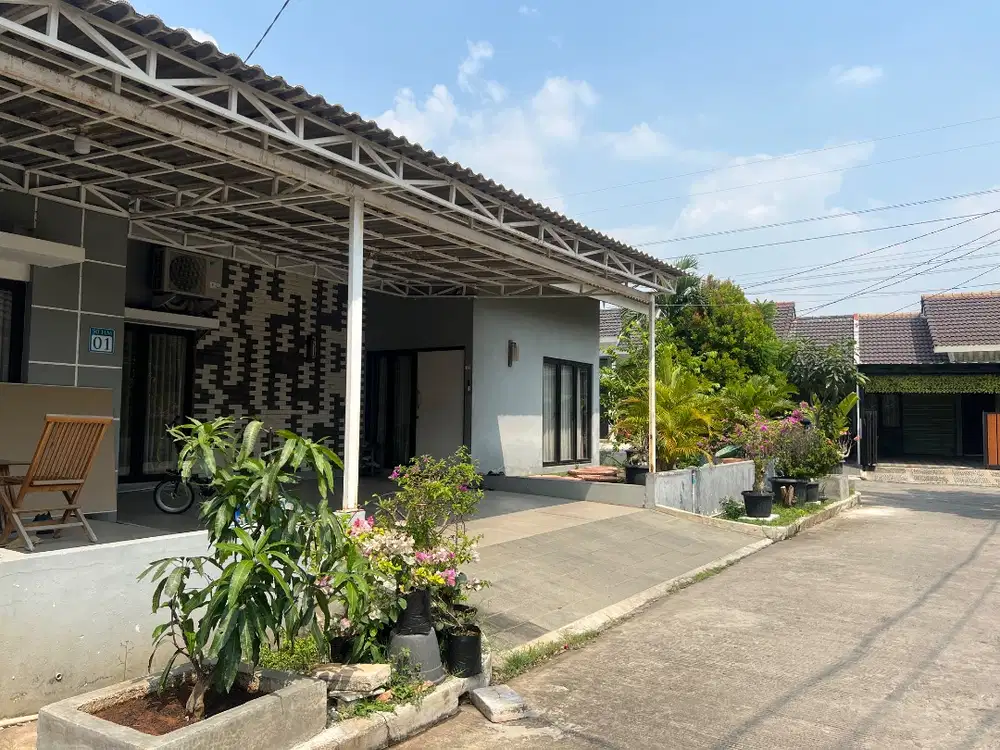 Flash Sale Rumah Hook Full Furnish dan Tanah Luas
