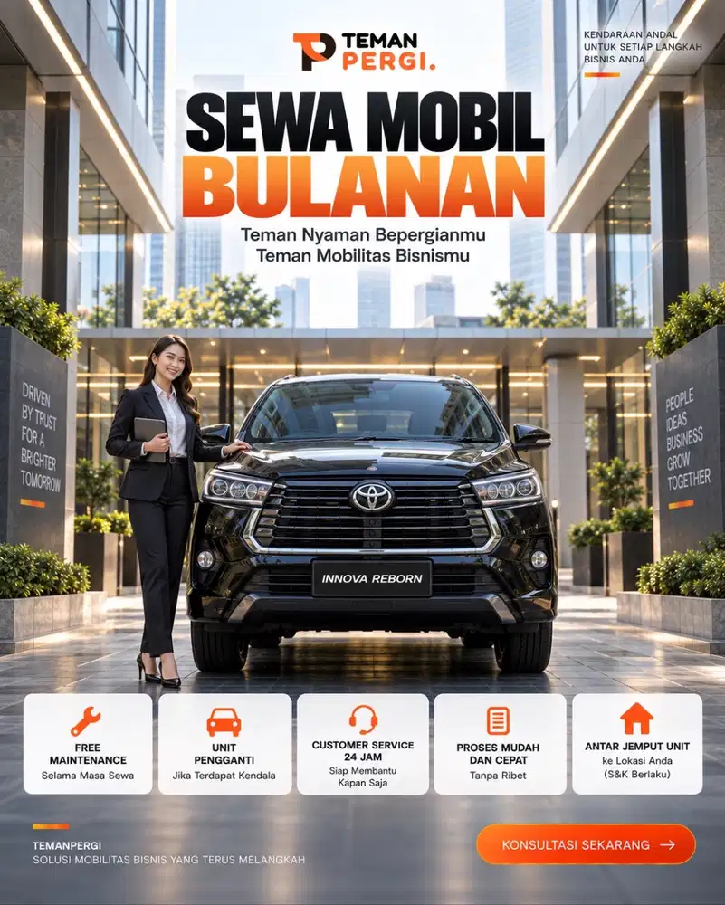 Sewa Mobil Bulanan Lepas Kunci, Proses Cepat Tanpa Ribet