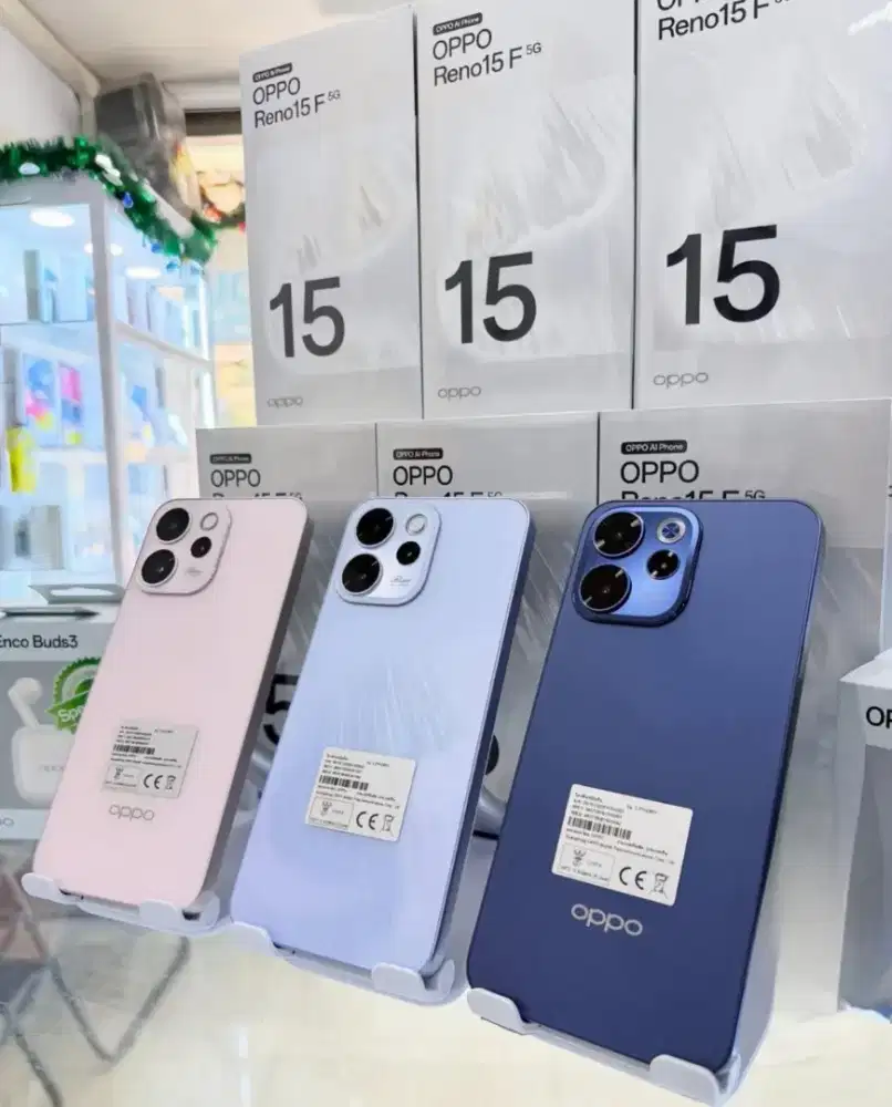 RENO 15 series banyak promo kredit atau cash juga bisa