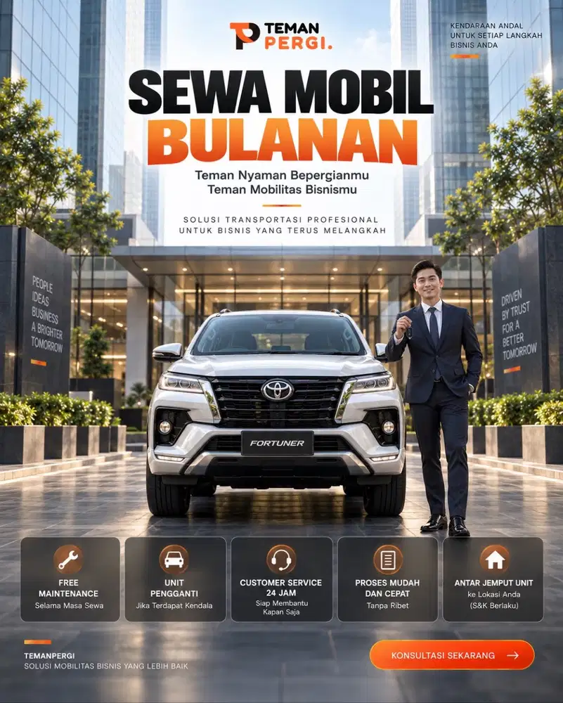 Sewa Mobil Bulanan Lepas Kunci, Sat Set Tanpa Ribet