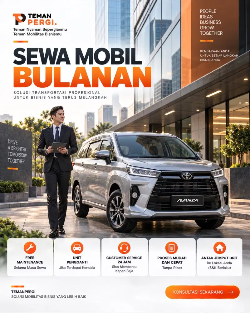 Sewa Mobil Bulanan Dengan Proses Mudah Dan Cepat!!