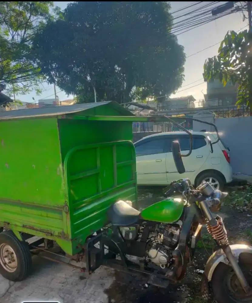 Tossa viar hercules 200cc roda tiga box motor truck foodtruck
