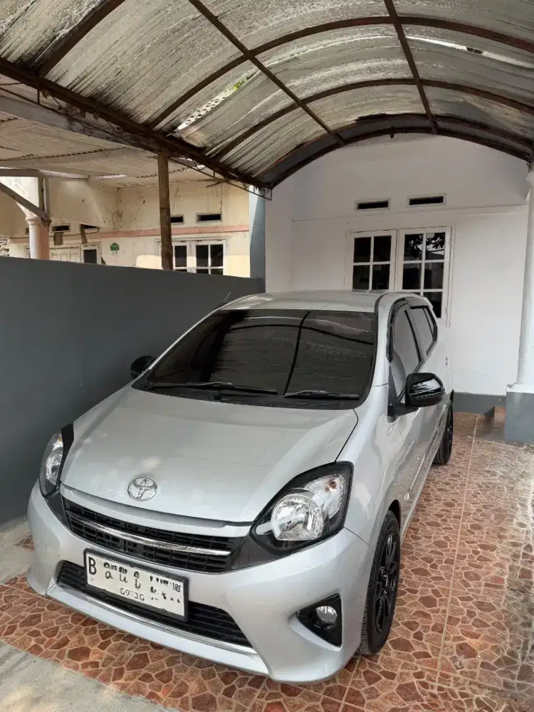 Toyota Agya G Matic Silver 2015 1000cc