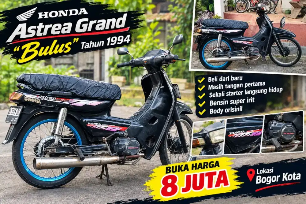 Astrea grand bulus 94 dari baru