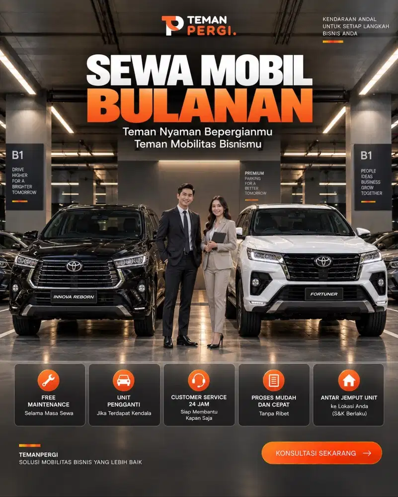Sewa Mobil Bulanan Lepas Kunci, Mudah dan Cepat!