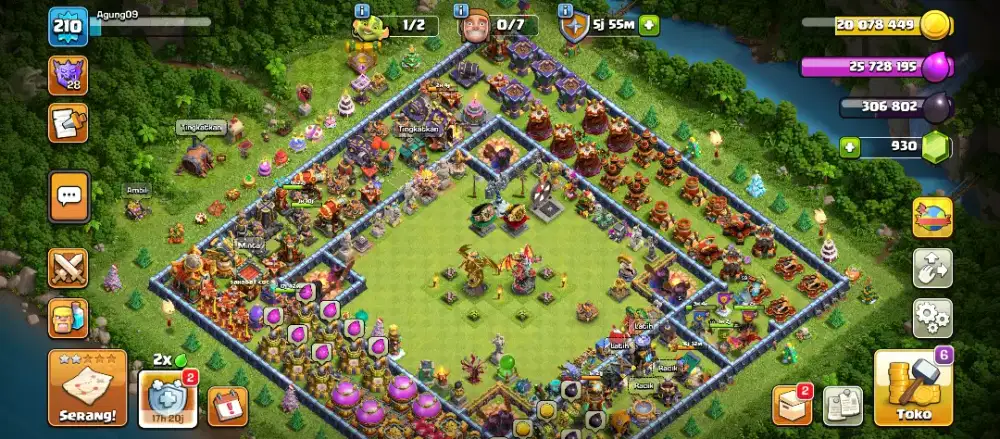 Th 16 semi Max minus Tembok