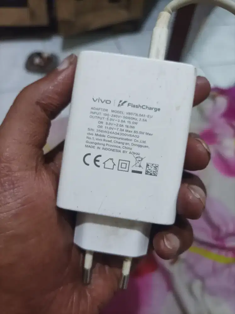 Charger ori Vivo copotan 80wat