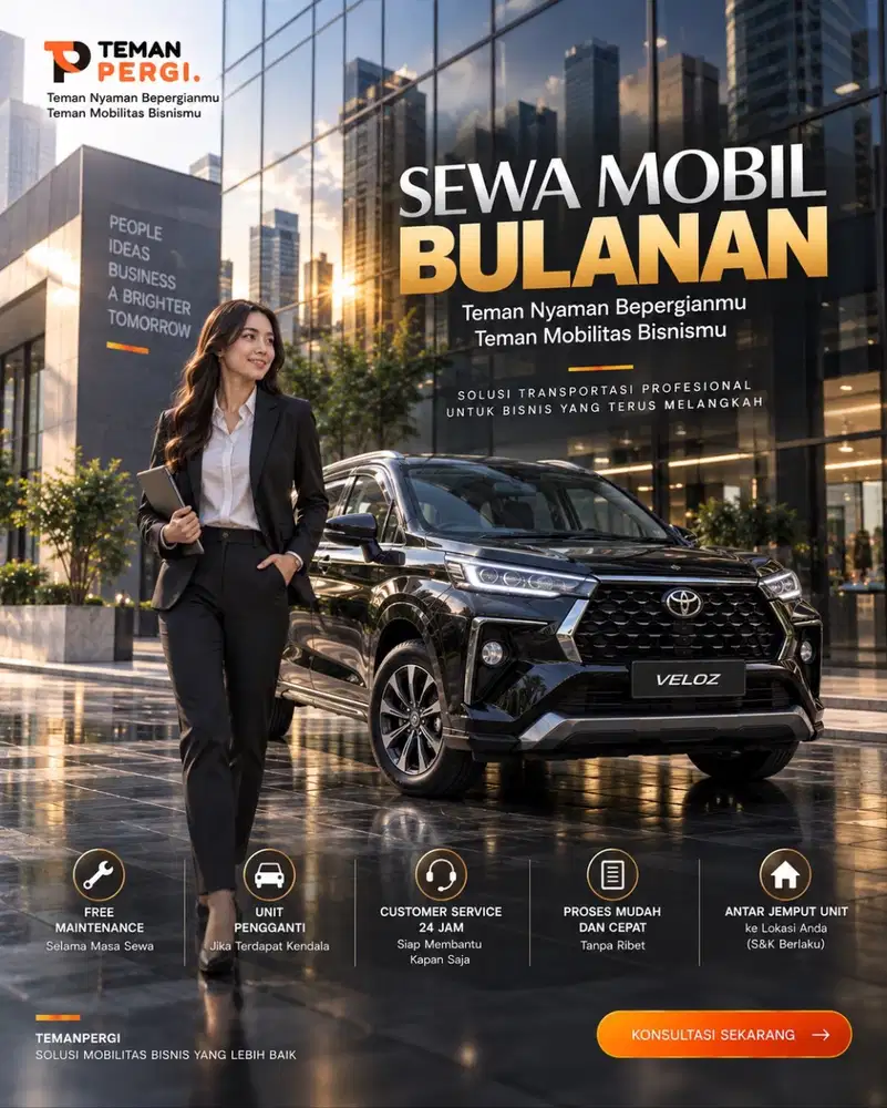 Sewa Mobil Bulanan Lepas Kunci, Free Maintenance