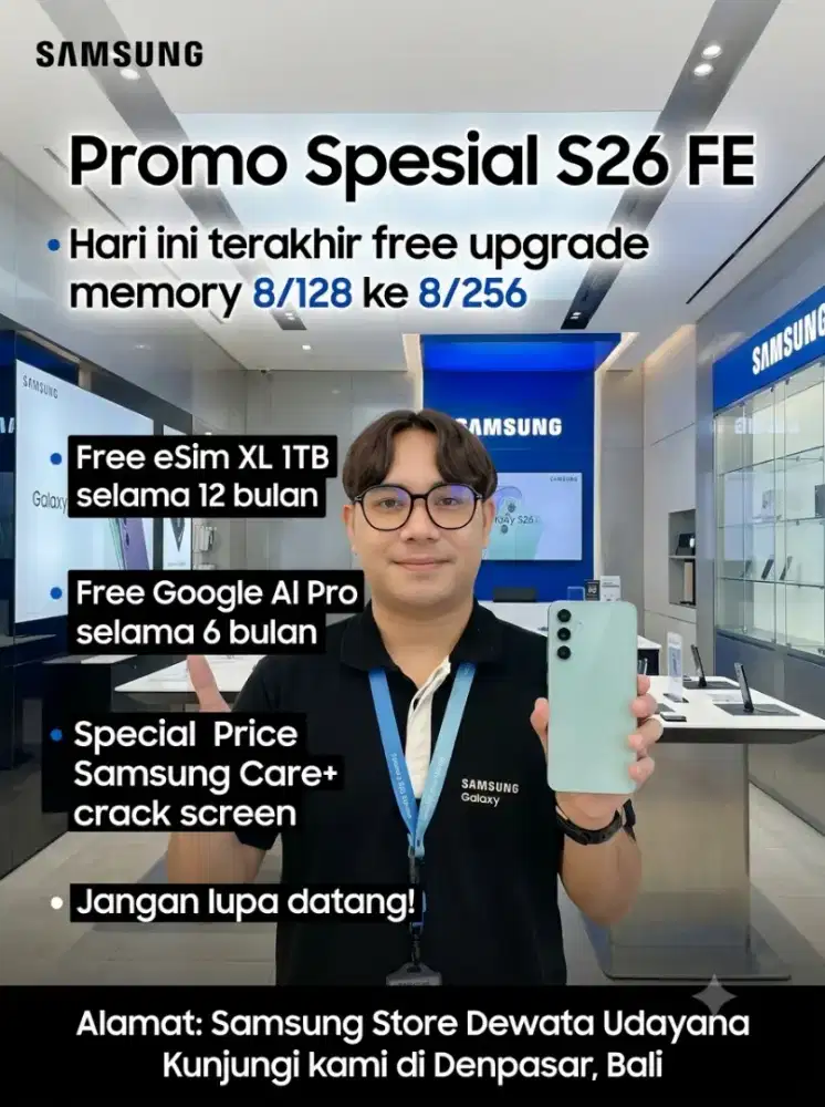 Promo Samsung S26FE