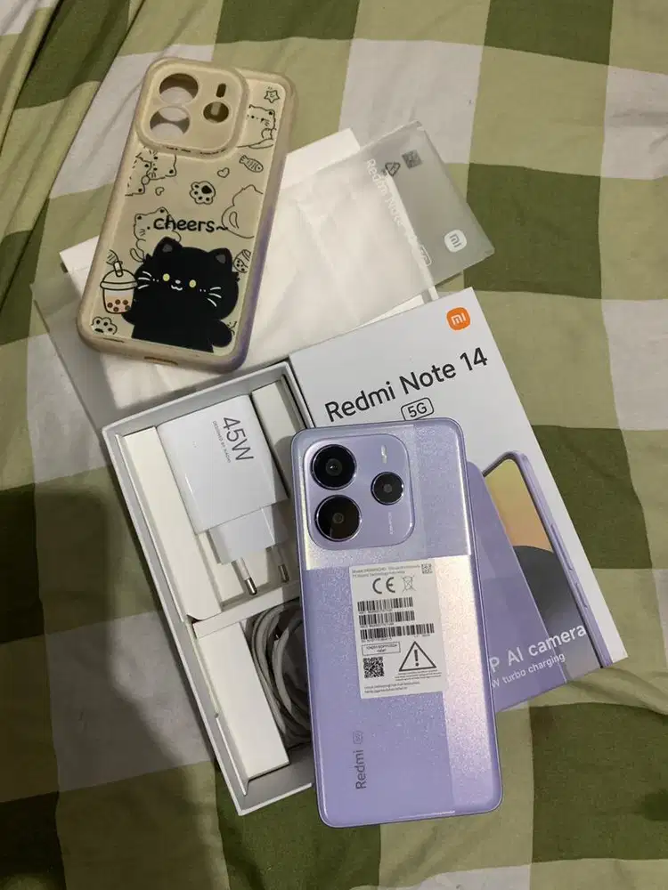 Redmi Note 14 5G 8/256 fullshet ori nominus