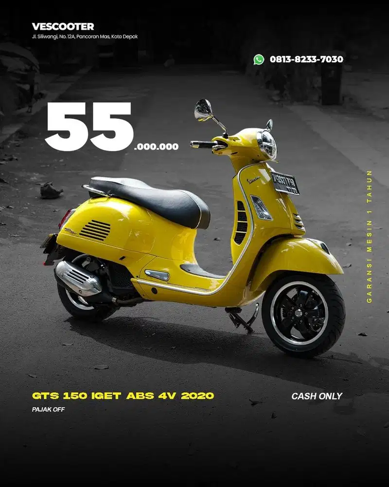 VESPA GTS 150 IGET ABS 2020