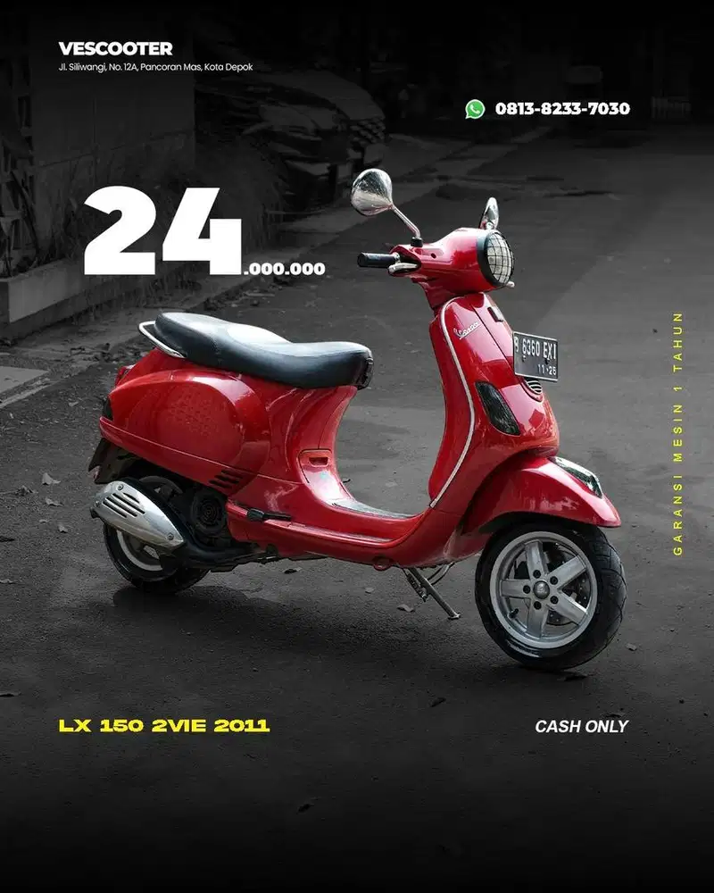 VESPA LX 150 2VIE 2011