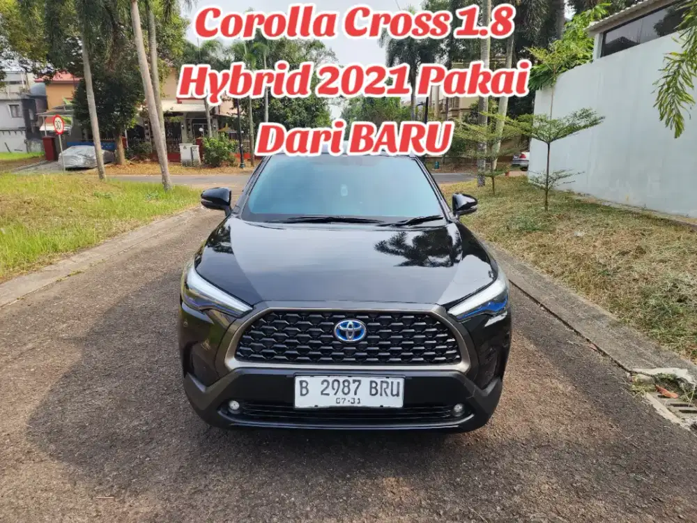 Toyota Corolla Cross 1.8 Hybrid 2021 Pake Dari Baru Di Rawat Maksimal
