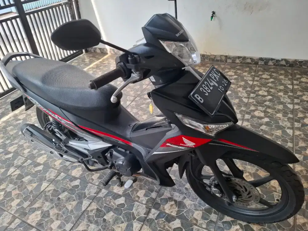 Pajak 10/2026 DKI km44rb, honda supra X 125 R CW DD charger 2021 mulus