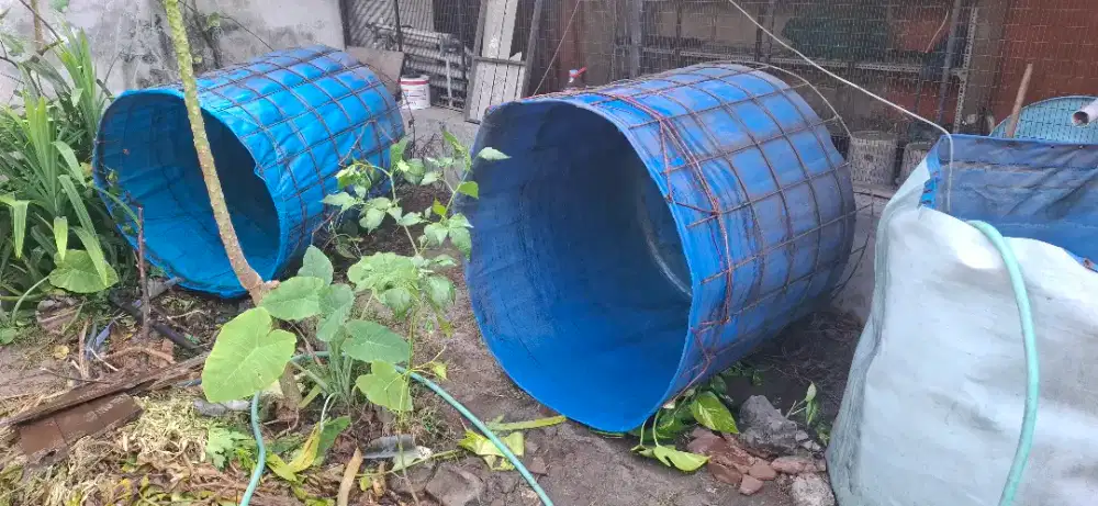 Kolam terpal komplit borongan